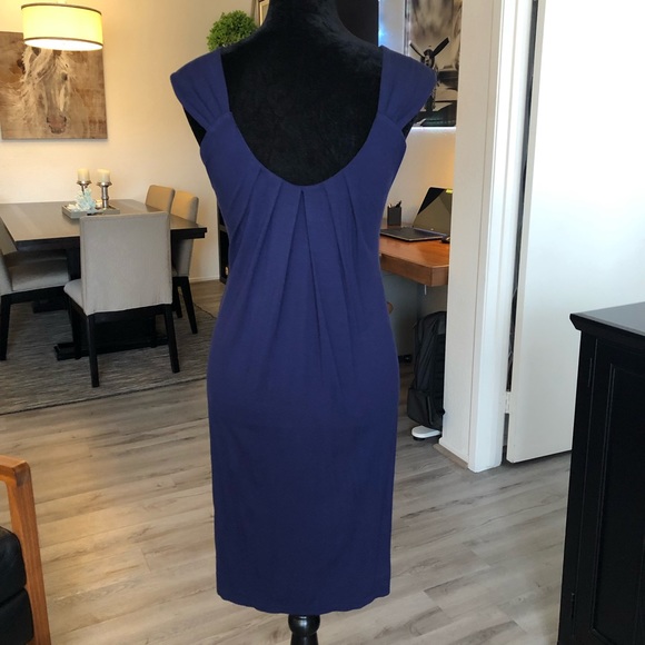 LONDON TIMES royal purple dress size SMALL - Picture 4 of 6